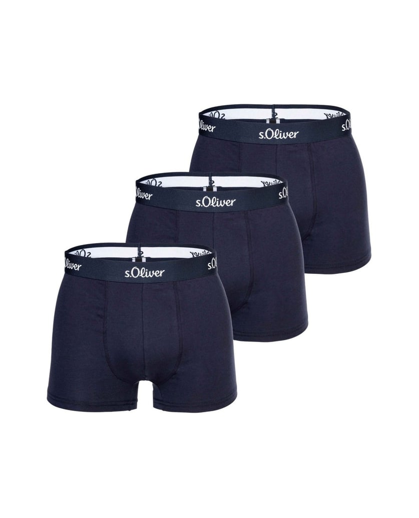 S.Oliver-Herren-Boxershort-3er-Pack-schwarz