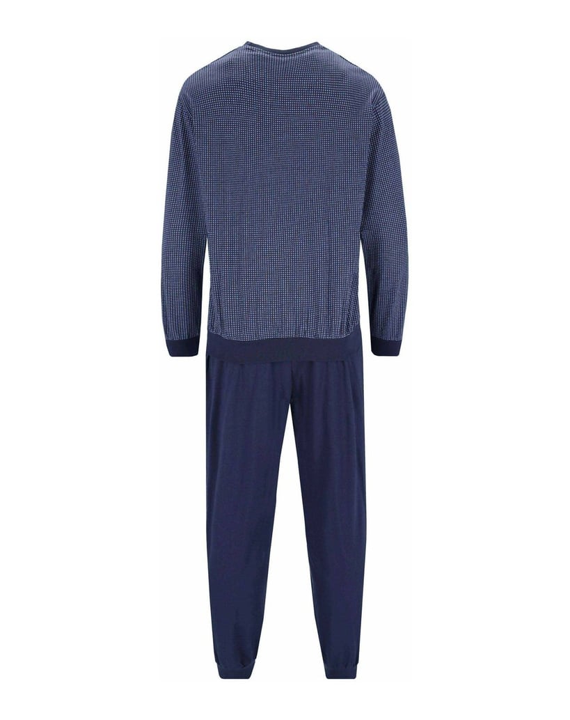 hajo-Herren-Pyjama-bordeaux