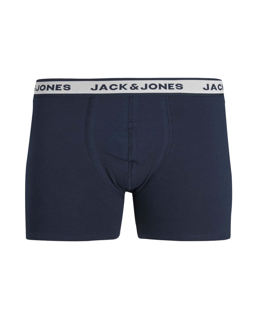 Jack-&-Jones-Herren-Boxershort-3er-Pack-JACSOLID-BOXER-BRIEFS-3P-mehrfarbig-