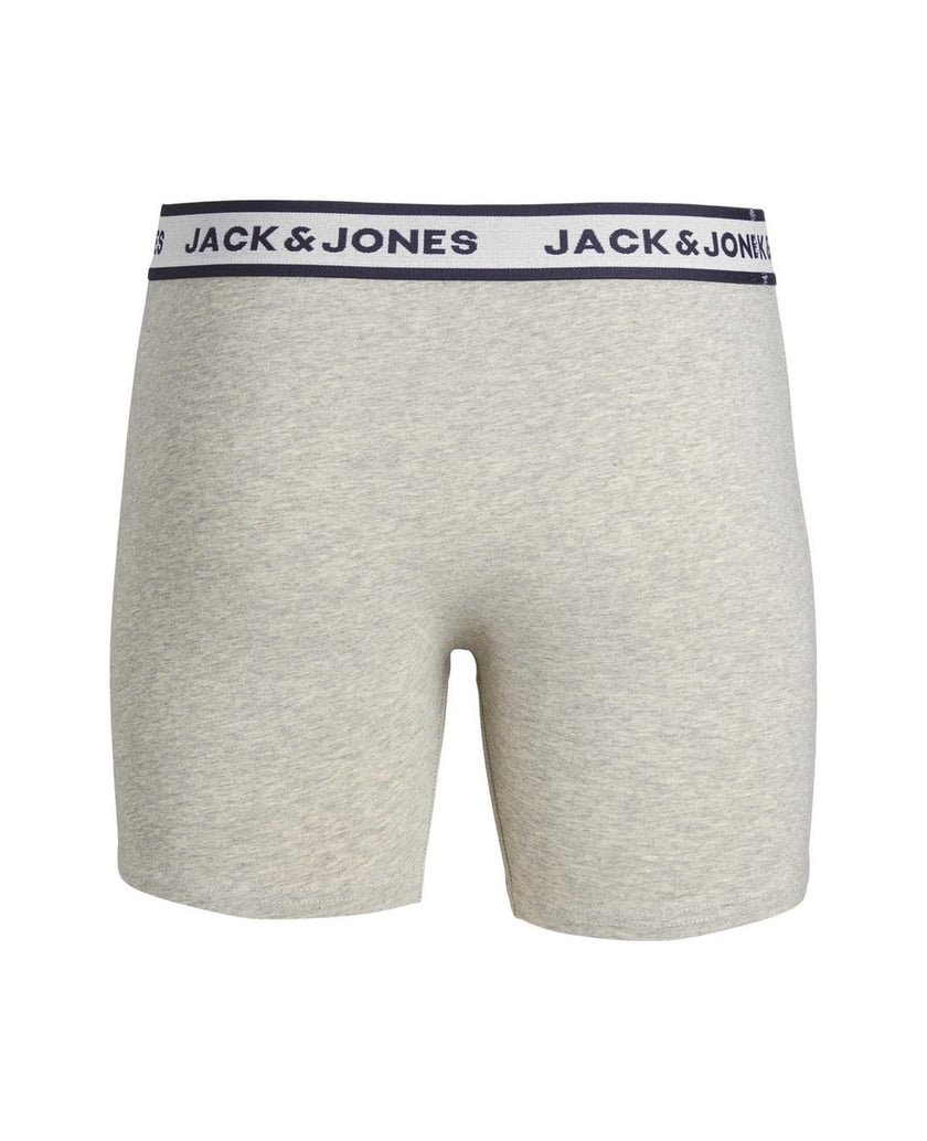 Jack-&-Jones-Herren-Boxershort-3er-Pack-JACSOLID-BOXER-BRIEFS-3P-mehrfarbig-