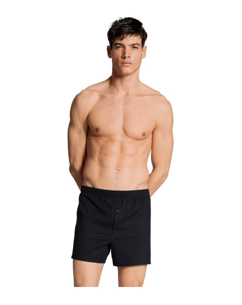 Calida-Herren-Boxershort-1er-Pack-Men-Boxer-Shorts-Cotton-Code-schwarz