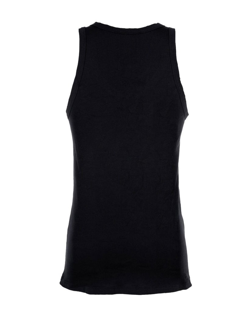 VERSACE-Herren-Unterhemd-1er-Pack-T-SHIRT-LONG-SLEEVES-ROUND-NECK-JERSEY-TOPEKA-BI-STRETCH-COTTON-ORGANIC-NEW-LOGO-schwarz