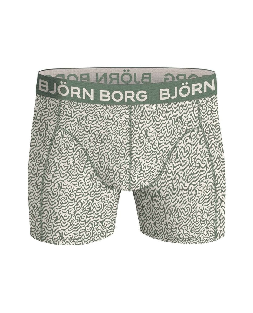 Björn-Borg-Herren-Boxershort-3er-Pack-Cotton-Stretch-Boxer-Trunks-3P-schwarz