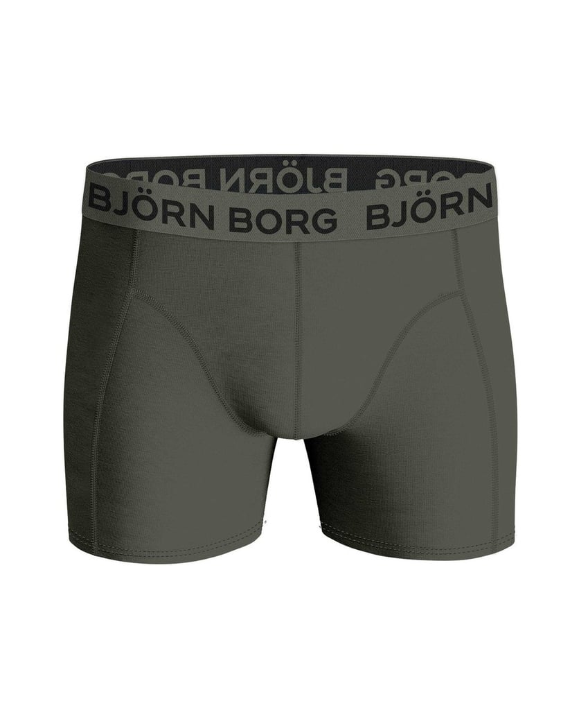 Björn-Borg-Herren-Boxershort-3er-Pack-Cotton-Stretch-Boxer-Trunks-3P-schwarz