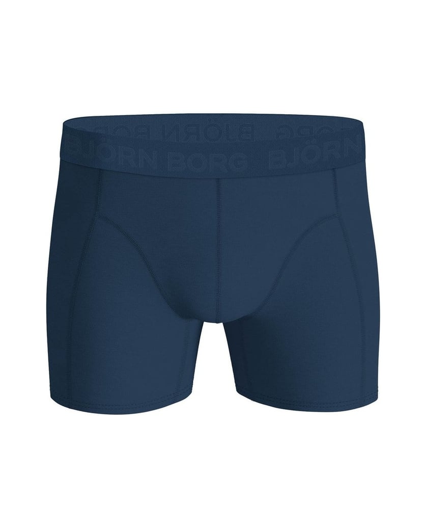 Björn-Borg-Herren-Boxershort-3er-Pack-Cotton-Stretch-Boxer-Trunks-3P-schwarz