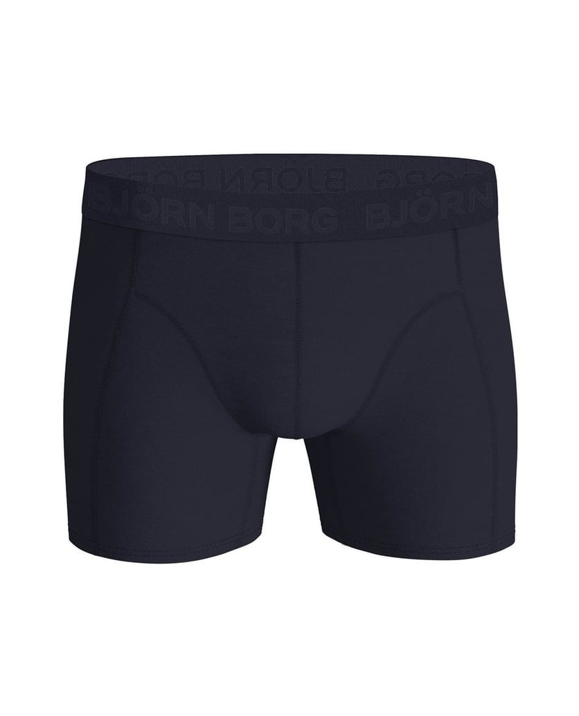 Björn-Borg-Herren-Boxershort-3er-Pack-Cotton-Stretch-Boxer-Trunks-3P-schwarz