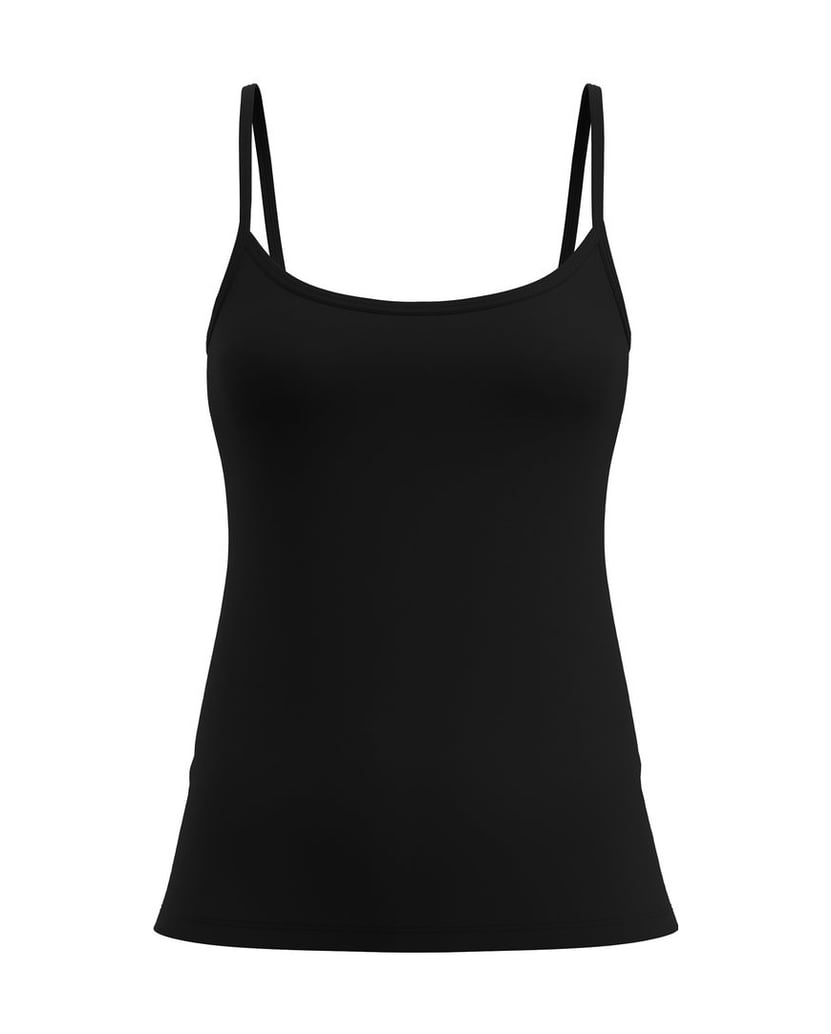 Calida-Damen-Unterhemd-1er-Pack-Spaghetti-Top-Essential-Cotton-schwarz