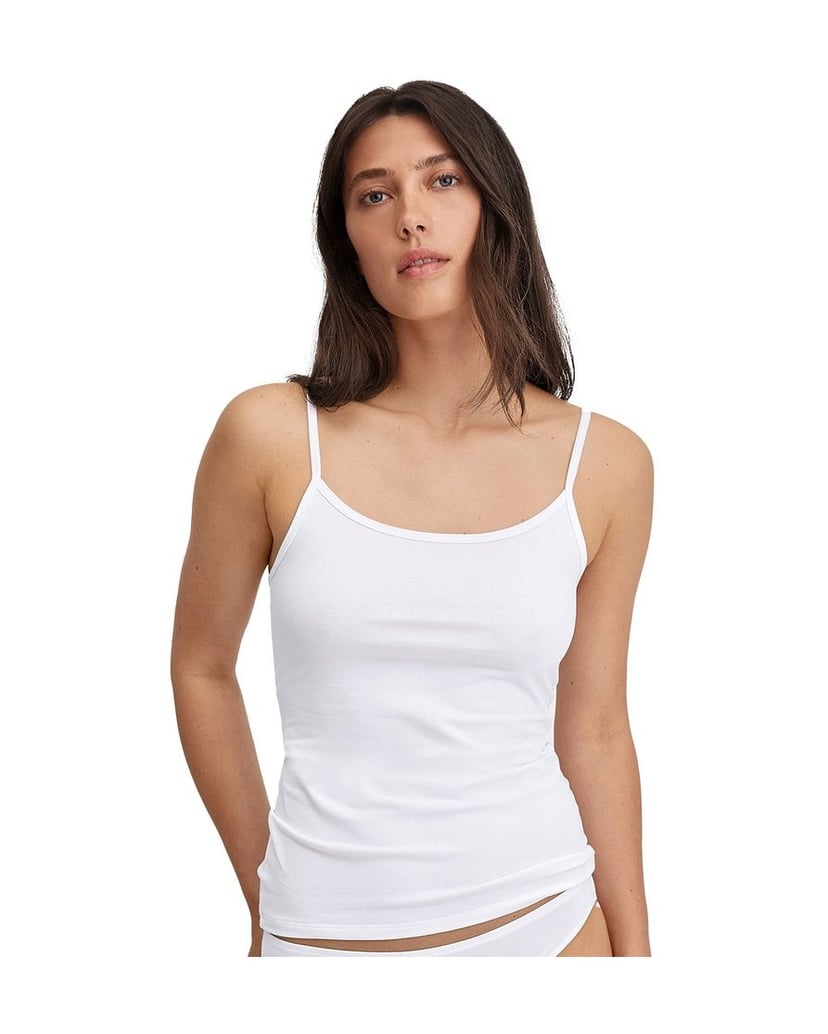 Calida-Damen-Unterhemd-1er-Pack-Spaghetti-Top-Essential-Cotton-schwarz
