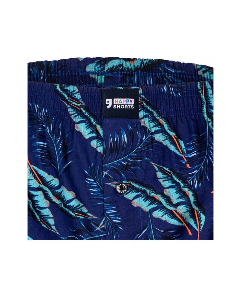 Happy-Shorts-Herren-Web-Boxershorts-1er-Pack-mehrfarbig-