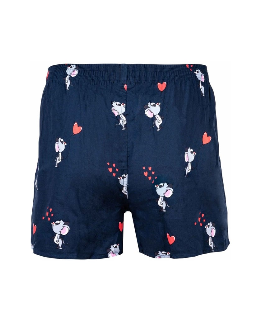 Happy-Shorts-Herren-Web-Boxershorts-1er-Pack-mehrfarbig-