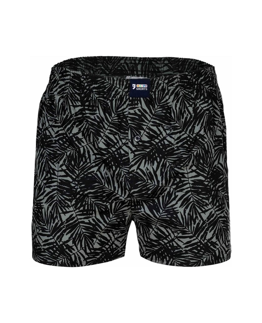 Happy-Shorts-Herren-Web-Boxershorts-1er-Pack-mehrfarbig-