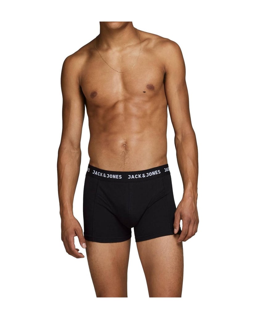 Jack-&-Jones-Herren-Boxershort-7er-Pack-JACHUEY-TRUNKS-7-PACK-schwarz