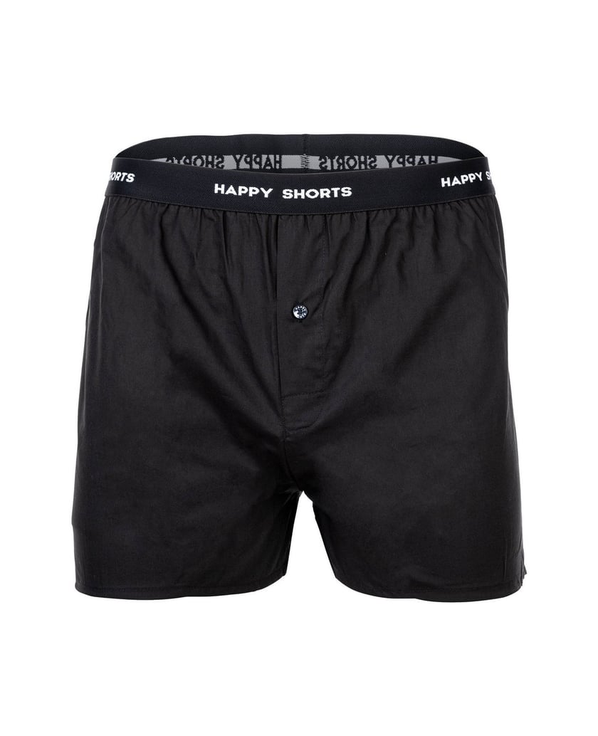 Happy-Shorts-Herren-Web-Boxershorts-3er-Pack-mehrfarbig-