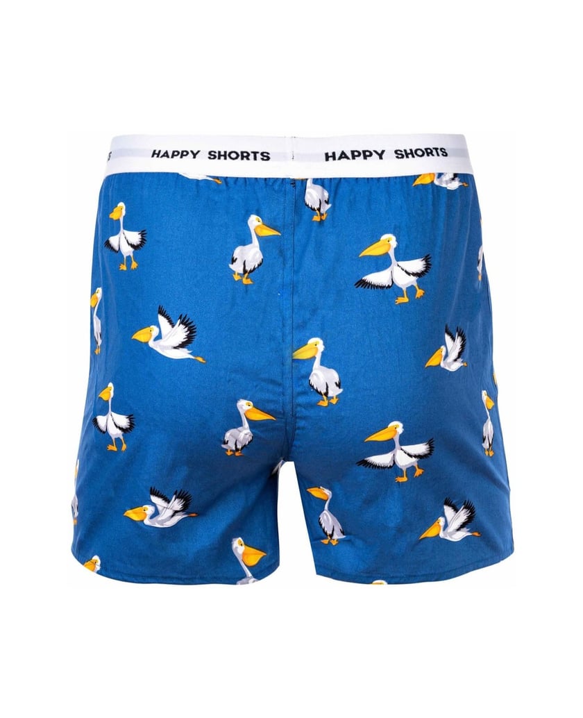 Happy-Shorts-Herren-Web-Boxershorts-3er-Pack-mehrfarbig-