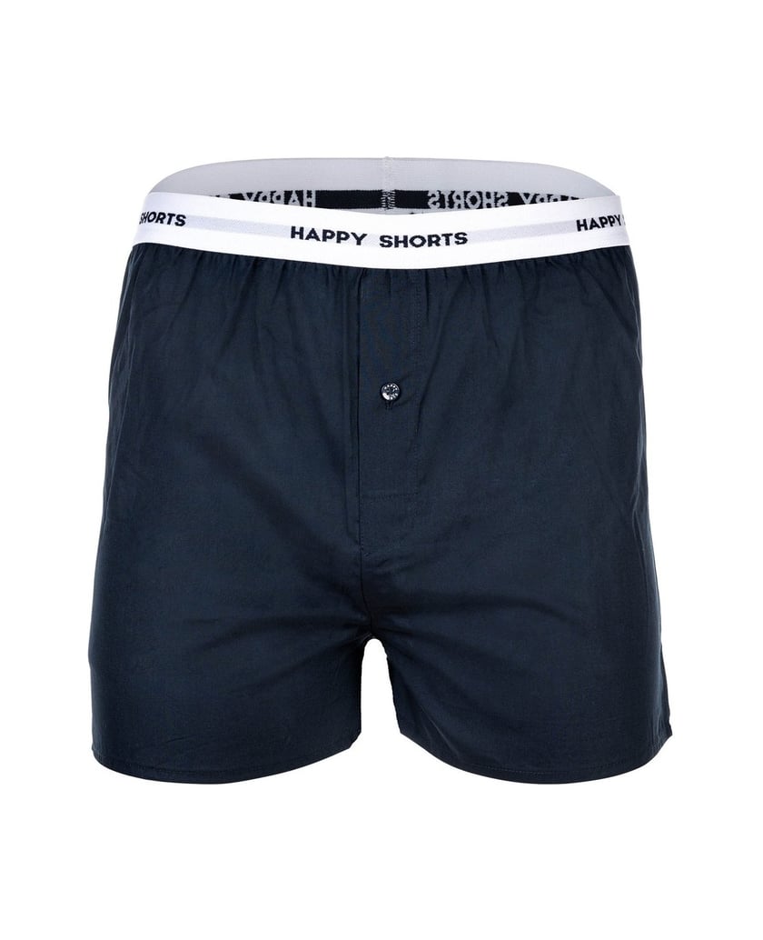 Happy-Shorts-Herren-Web-Boxershorts-3er-Pack-mehrfarbig