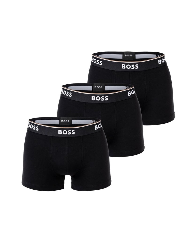 BOSS-Herren-Boxershort-3er-Pack-Trunk-3P-Power-schwarz