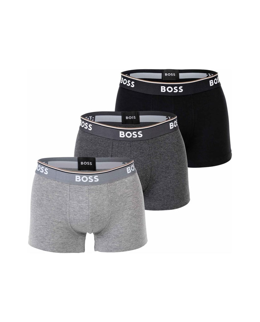 BOSS-Herren-Boxershort-3er-Pack-Trunk-3P-Power-schwarz