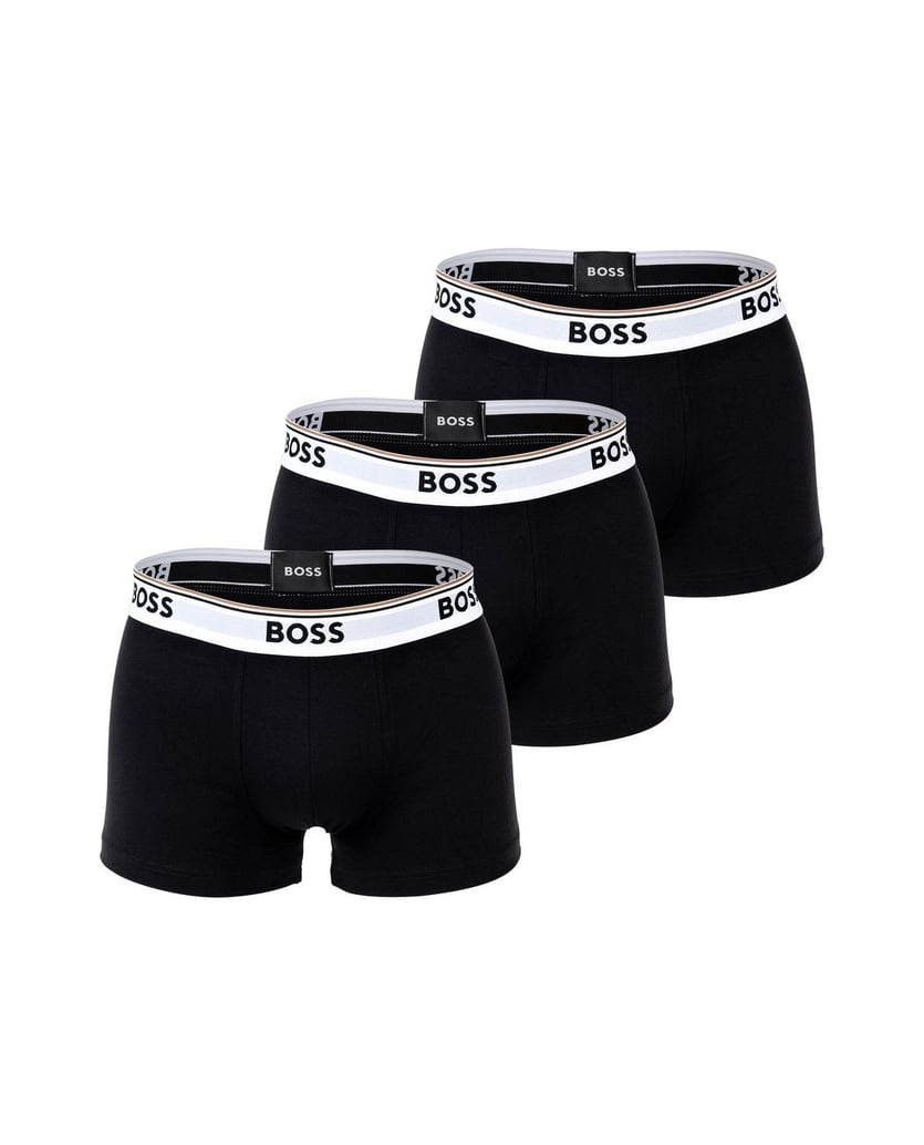BOSS-Herren-Boxershort-3er-Pack-Trunk-3P-Power-schwarz