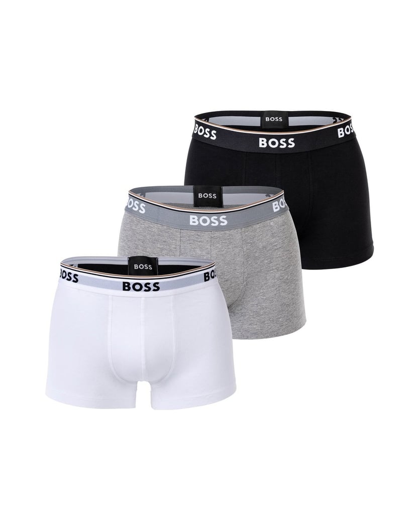 BOSS-Herren-Boxershort-3er-Pack-Trunk-3P-Power-schwarz