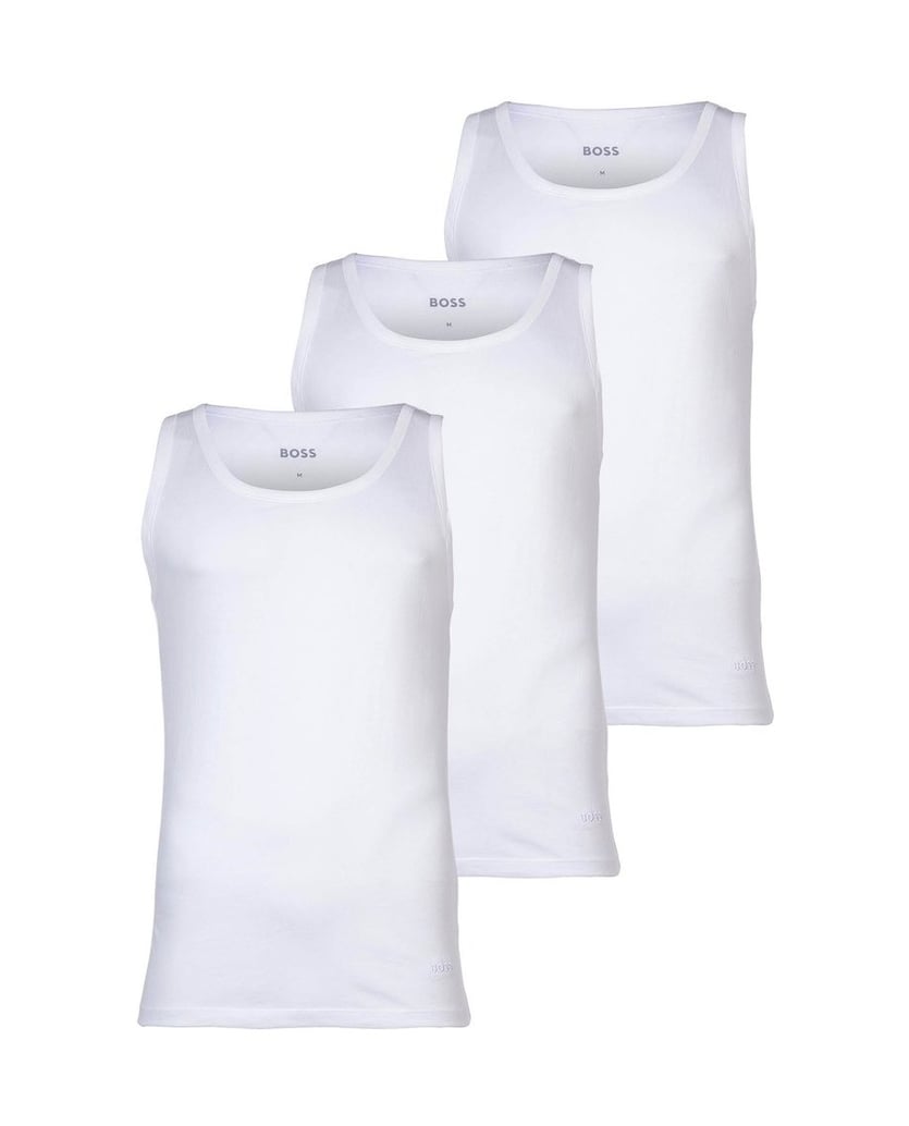 BOSS-Herren-Unterhemd-3er-Pack-TankTop-3P-Classic-schwarz