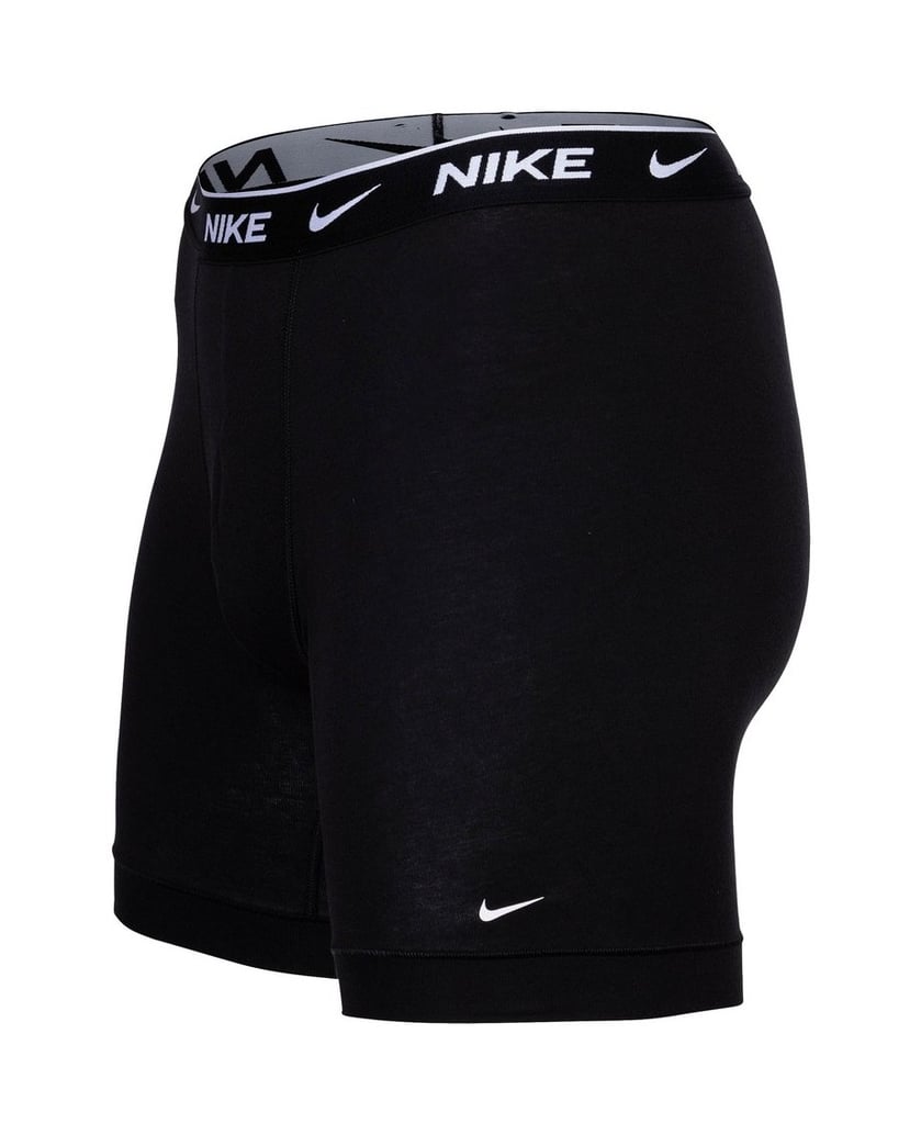 Nike-Herren-Boxershort-3er-Pack-Boxer-Brief-long,-Cotton-Stretch-schwarz