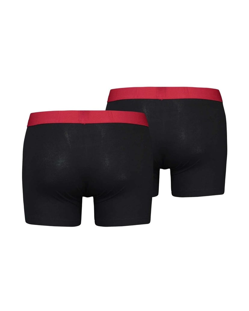 Levis-Herren-Boxershort-2er-Pack-schwarz