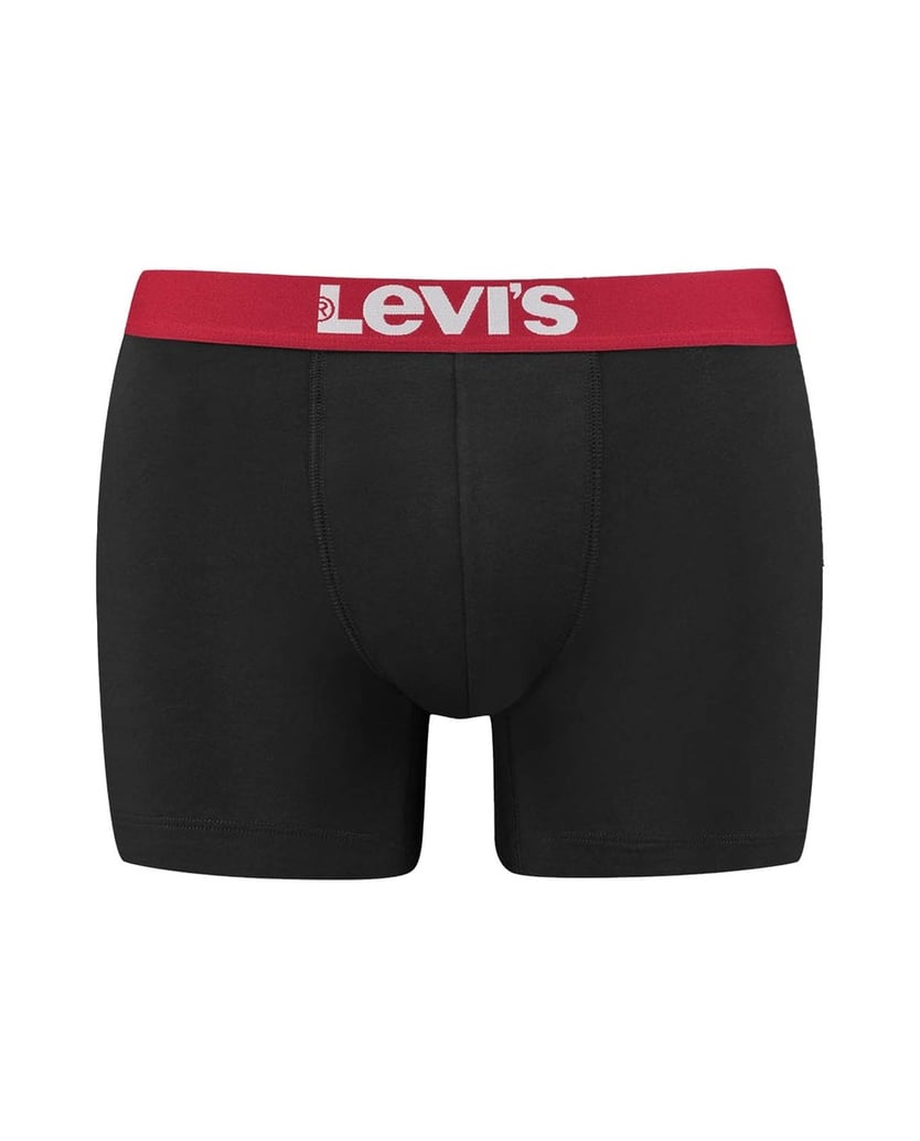 Levis-Herren-Boxershort-2er-Pack-schwarz