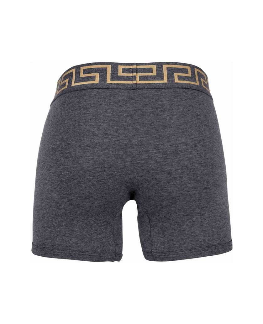VERSACE-Herren-Boxershort-1er-Pack-TOPEKA-dunkelgrau