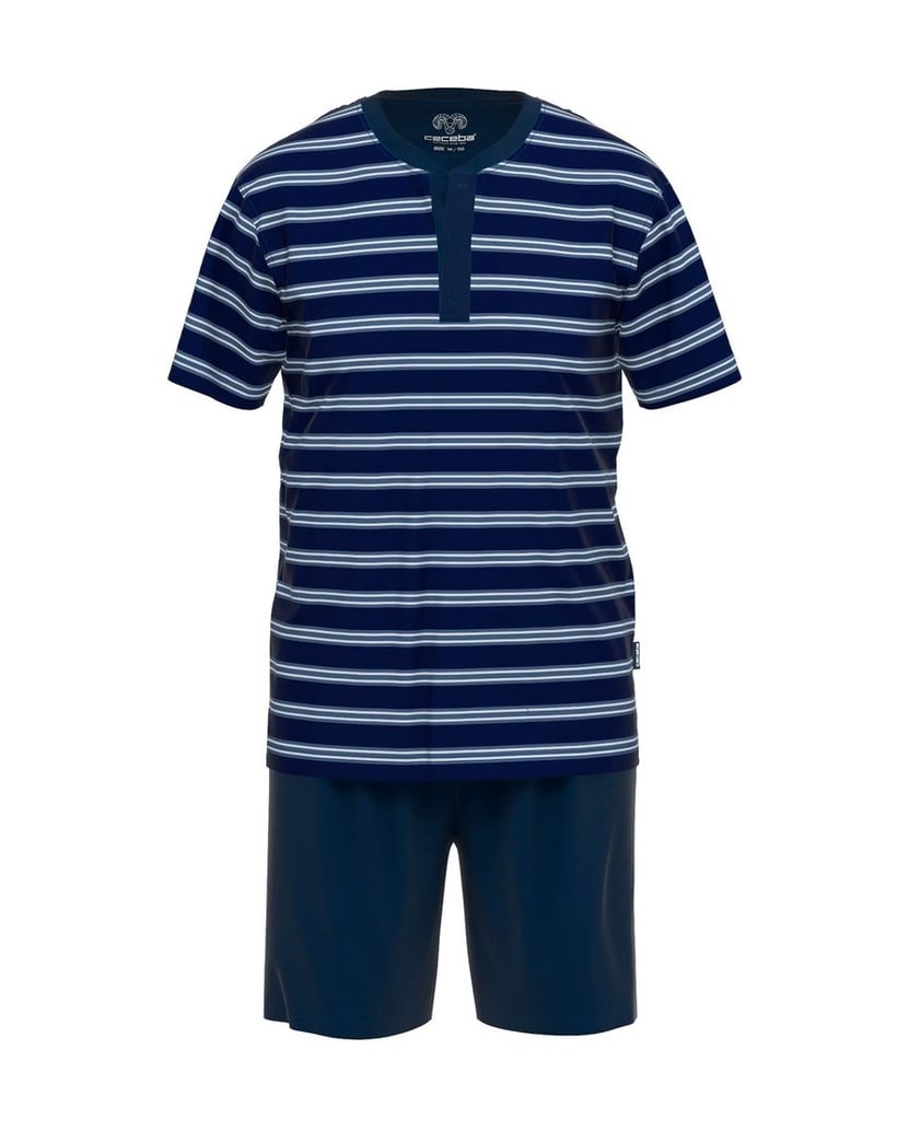 Ceceba-Herren-Pyjama-Philadelphia-blau