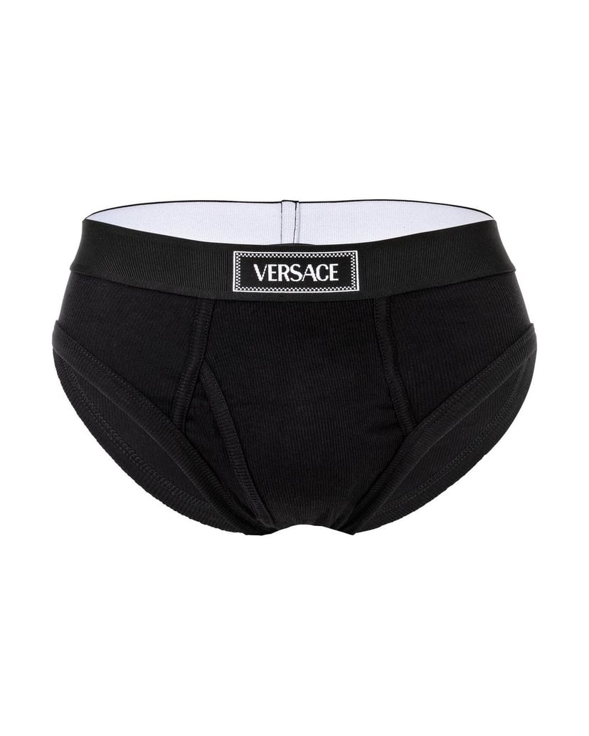 VERSACE-Herren-Slip-1er-Pack-schwarz