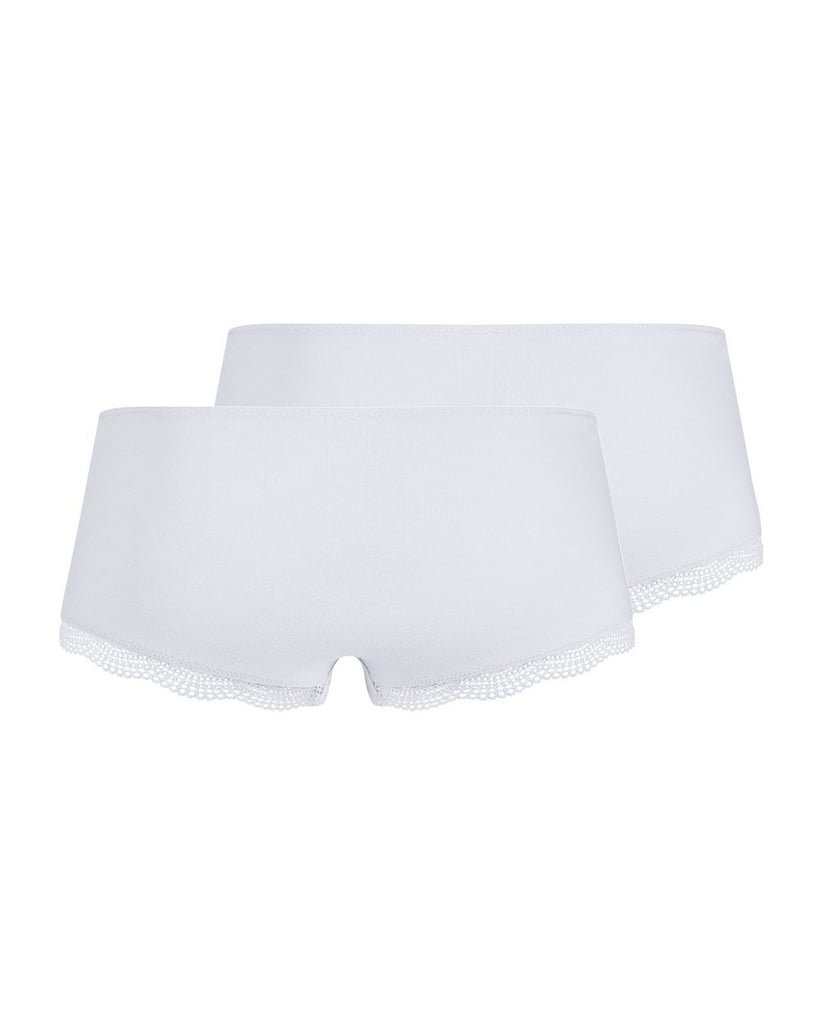 Skiny-Damen-Panty-2er-Pack-Classic-Cotton-weiss