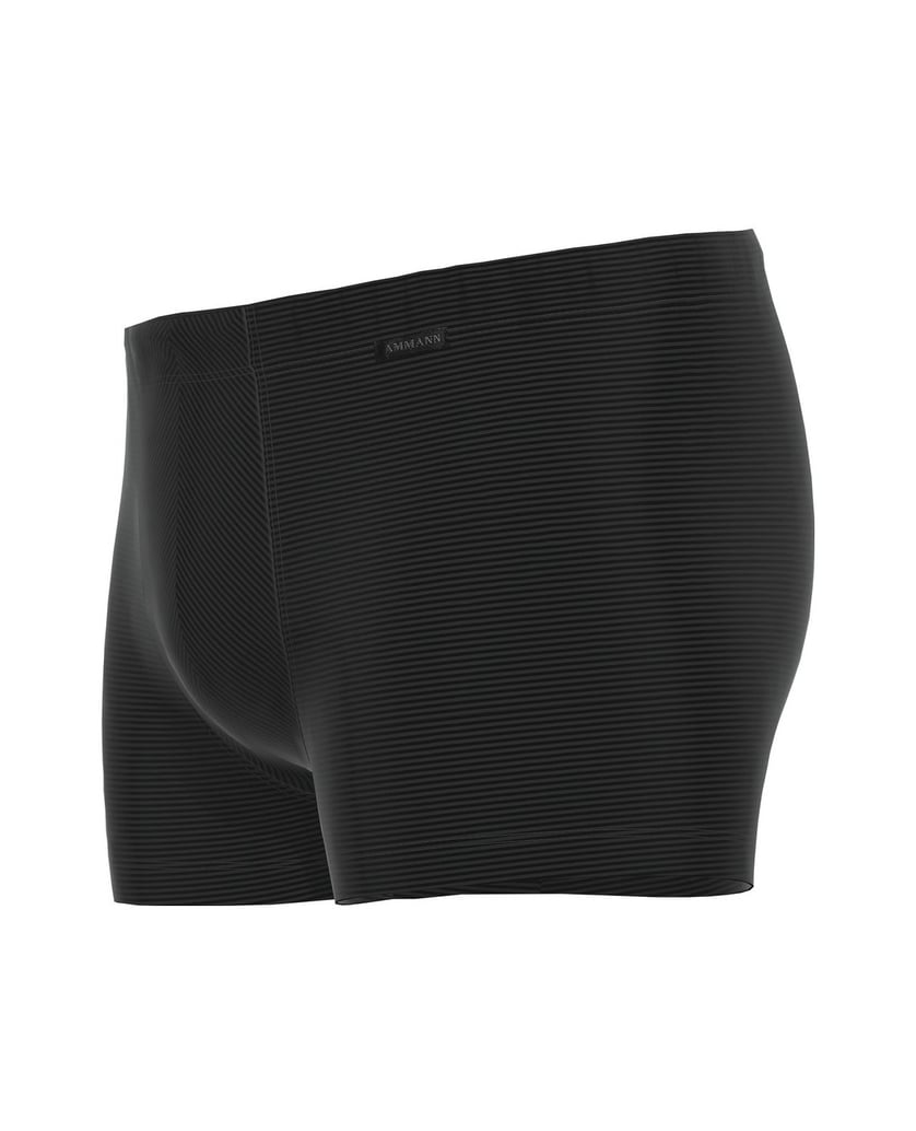 AMMANN-Herren-Boxershort-1er-Pack-Cotton-&-More-Retro-Short-schwarz