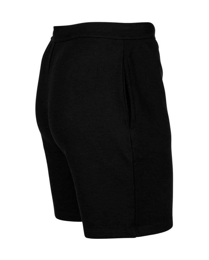 BOSS-Herren-Shorts-Waffle-Shorts-schwarz