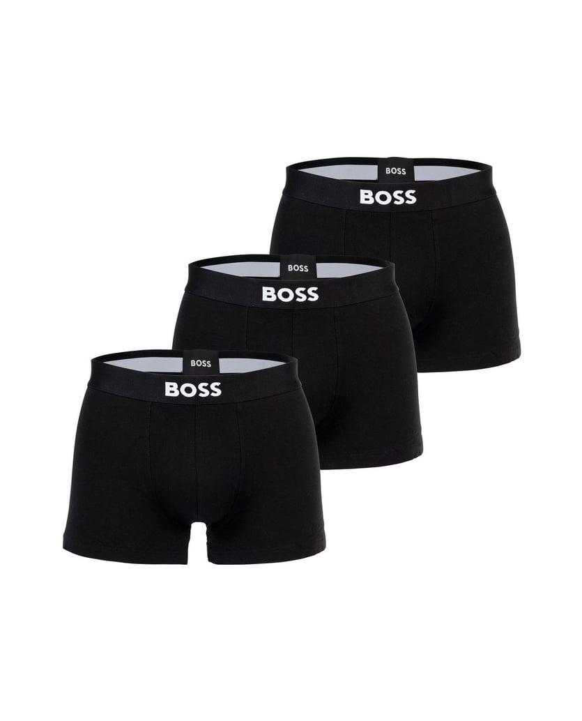 BOSS-Herren-Boxershort-3er-Pack-Trunk-3P-BOSS-ONE-schwarz