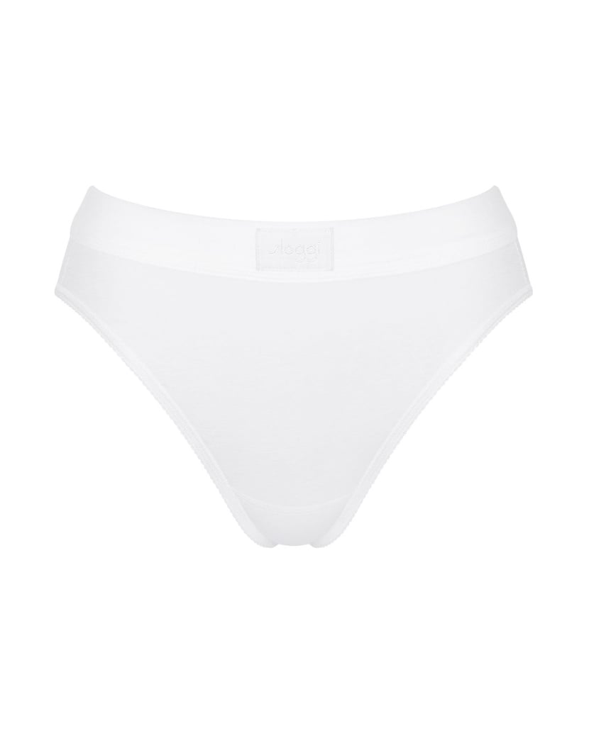 Sloggi-Damen-Slip-2er-Pack-Double-Comfort-Tai-2P-schwarz