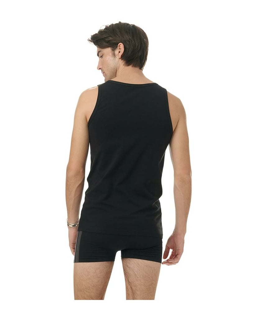 Adidas-Herren-Unterhemd-2er-Pack-Tank-Top-Active-Flex-Cotton-2PK-schwarz