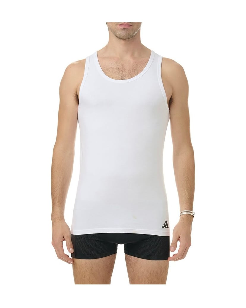 Adidas-Herren-Unterhemd-2er-Pack-Tank-Top-Active-Flex-Cotton-2PK-schwarz