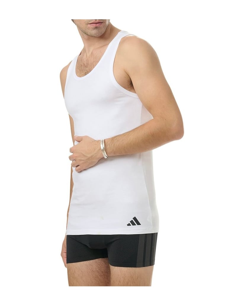 Adidas-Herren-Unterhemd-2er-Pack-Tank-Top-Active-Flex-Cotton-2PK-schwarz
