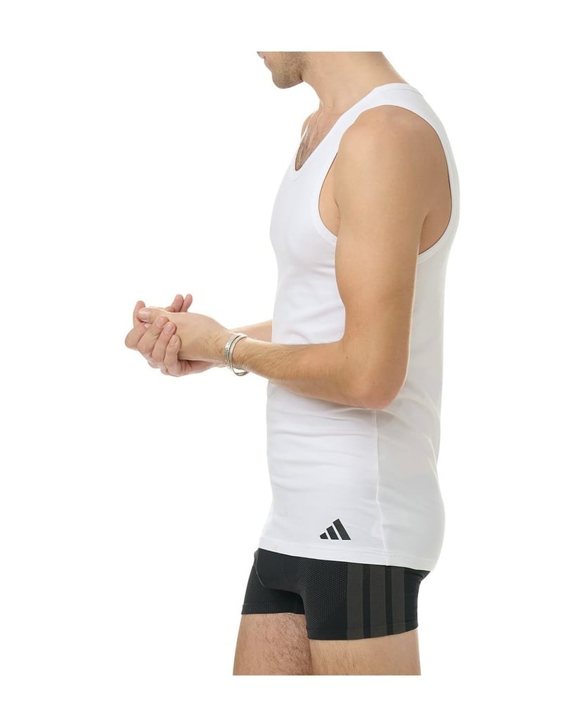 Adidas-Herren-Unterhemd-2er-Pack-Tank-Top-Active-Flex-Cotton-2PK-schwarz