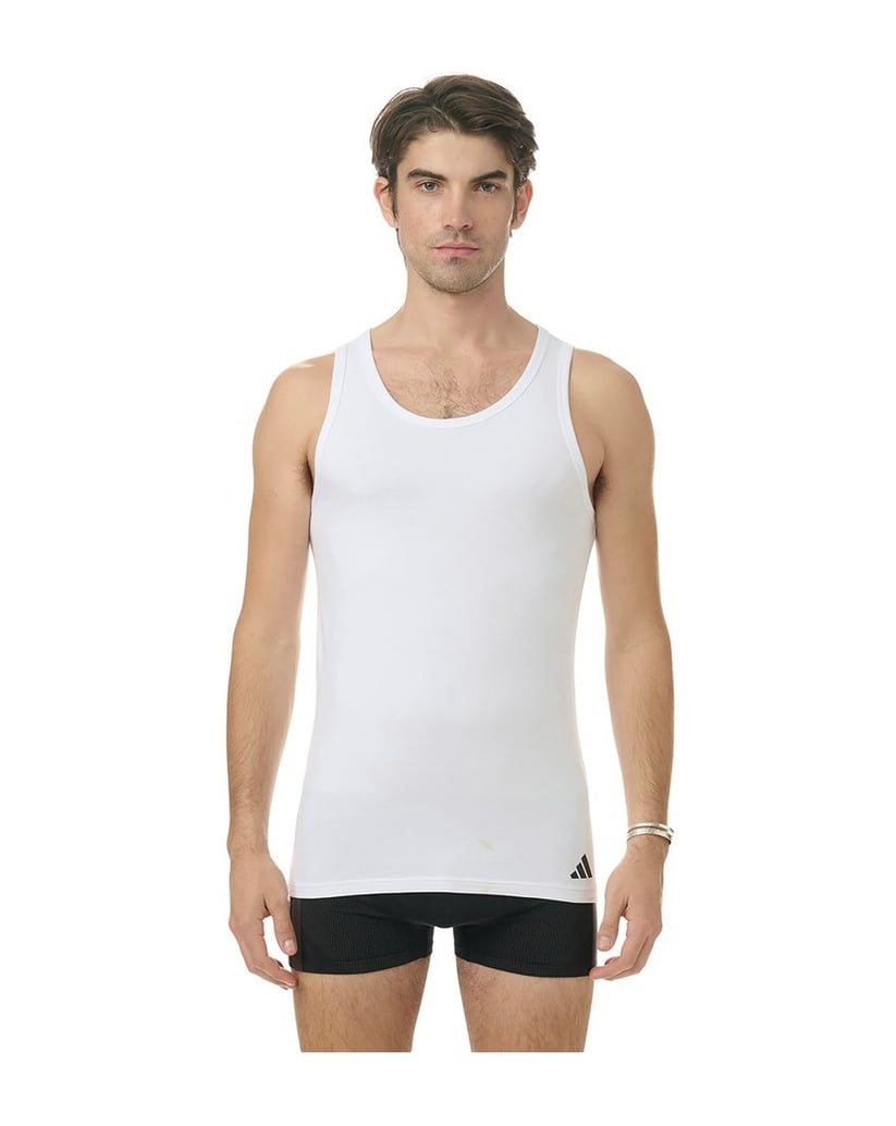 Adidas-Herren-Unterhemd-2er-Pack-Tank-Top-Active-Flex-Cotton-2PK-schwarz
