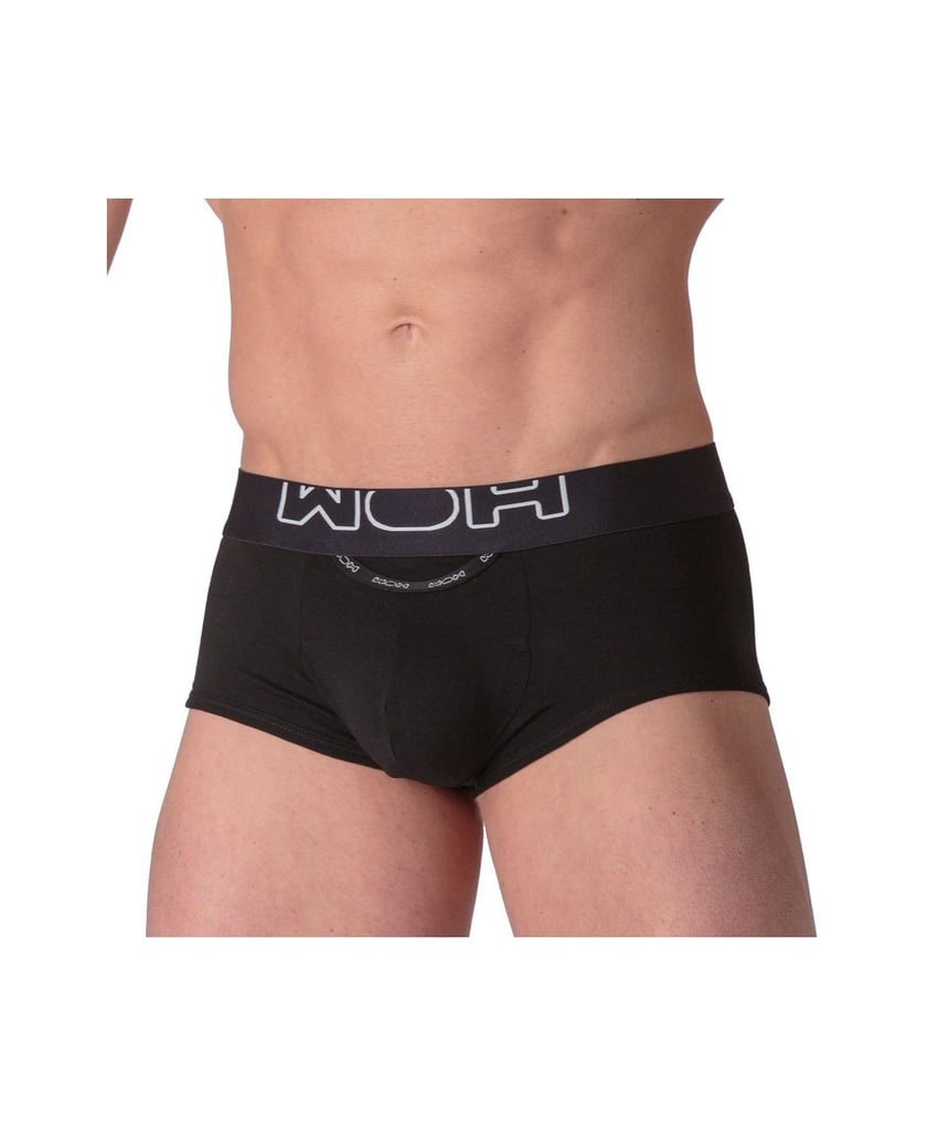 WOH-Herren-Boxershort-1er-Pack-Sexy-Fun-Trunk-schwarz