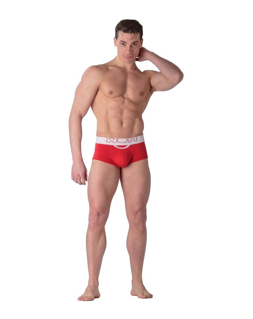 WOH-Herren-Boxershort-1er-Pack-Sexy-Fun-Trunk-schwarz