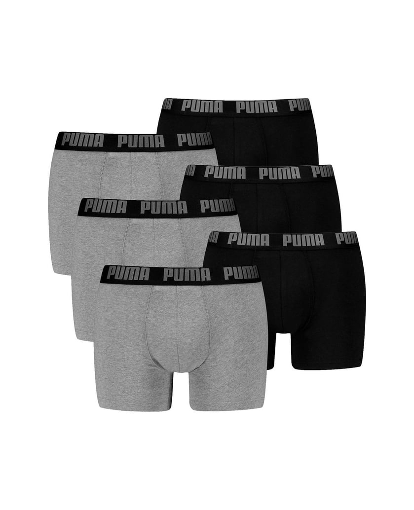 Puma-Herren-Boxershort-6er-Pack-schwarz