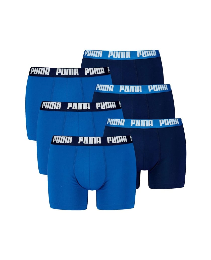 Puma-Herren-Boxershort-6er-Pack-schwarz