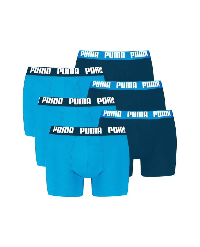 Puma-Herren-Boxershort-6er-Pack-schwarz