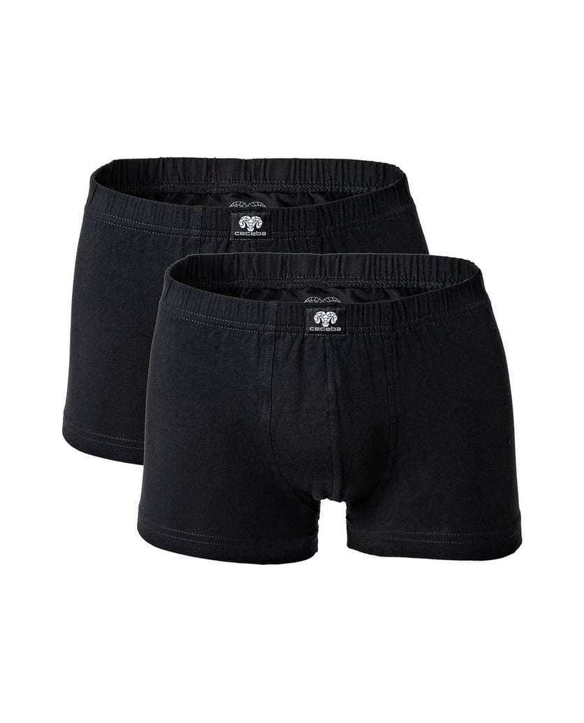 Ceceba-Herren-Boxershort-2er-Pack-Short-Pants-2er-Pack-schwarz