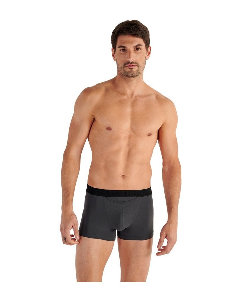 HOM-Herren-Boxershort-2er-Pack-HOM-Boxerlines-#2-grau-kombiniert