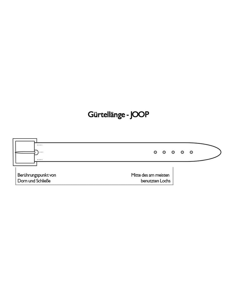 Joop-Herren-Gürtel-schwarz