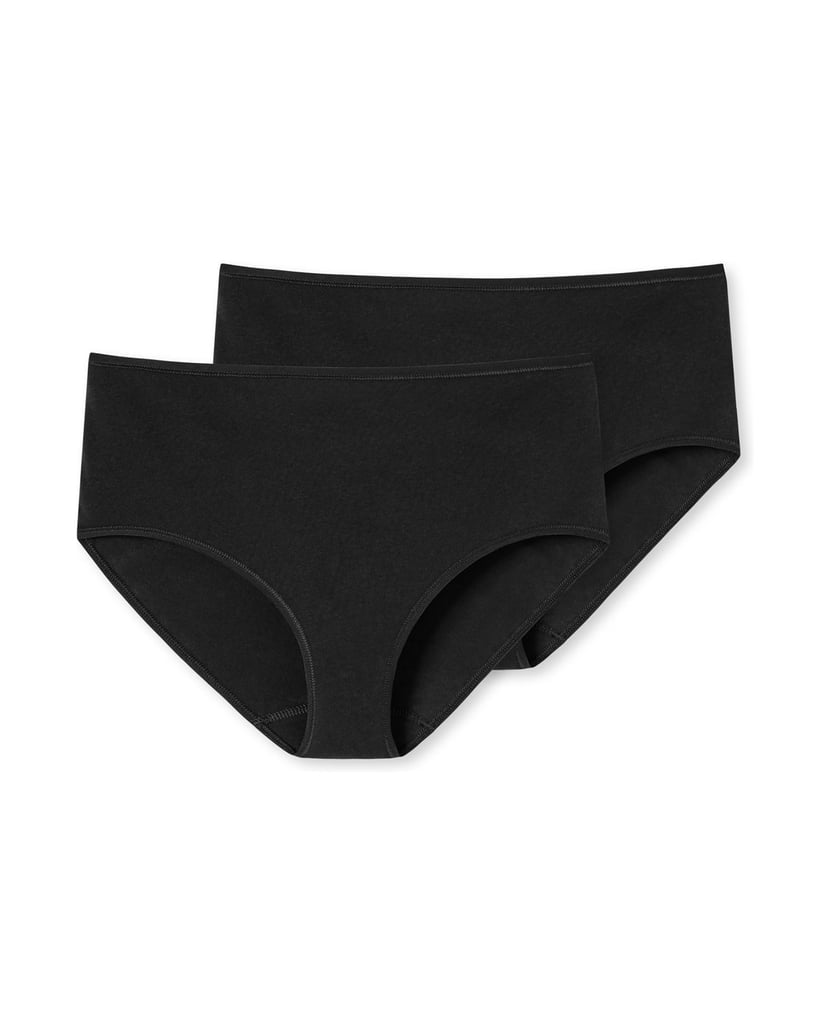 SCHIESSER-Damen-Slip-2er-Pack-schwarz
