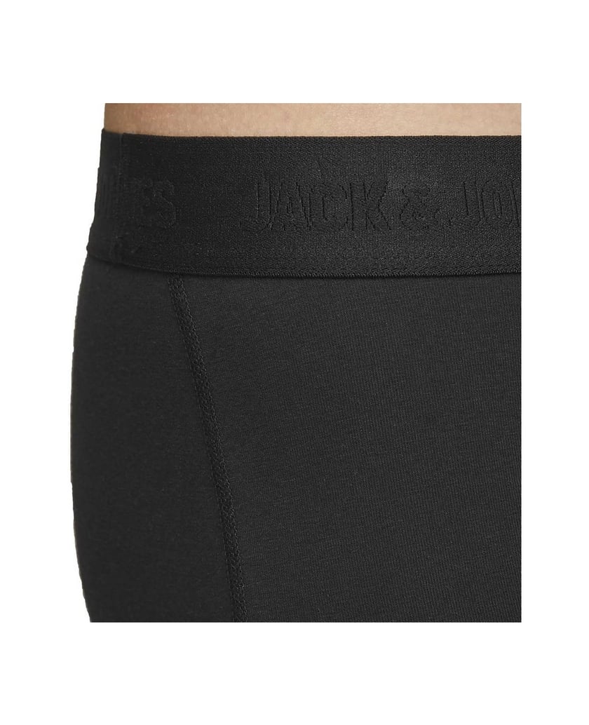 Jack-&-Jones-Herren-Boxershort-5er-Pack-JACTONE-IN-TONE-TRUNKS5-PACK-schwarz